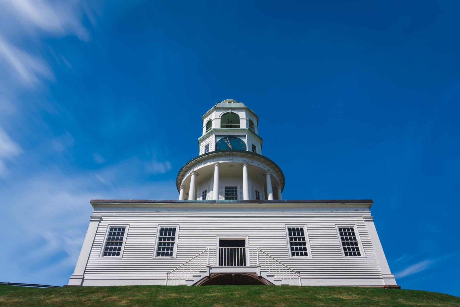Halifax Citadel National Historic Site in Halifax, Nova Scotia on a sunny day